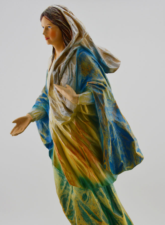 Statue Religieuse Vierge Marie de Nazareth - 30cm (pic 2)