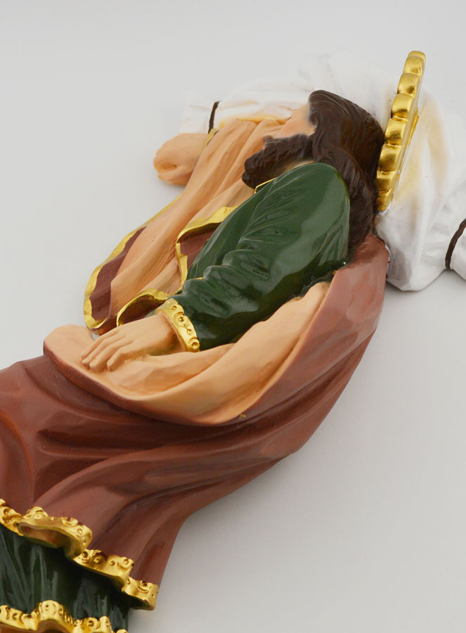 Statue Religieuse du Songe de St Joseph - 30cm (pic 3)