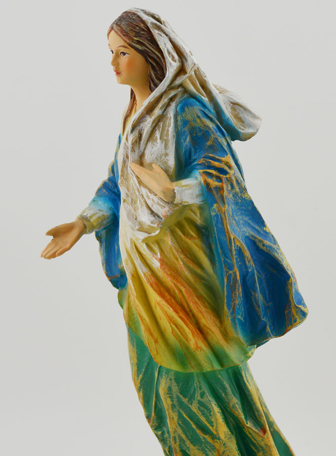 Statue Religieuse Vierge Marie de Nazareth - 20cm (pic 2)