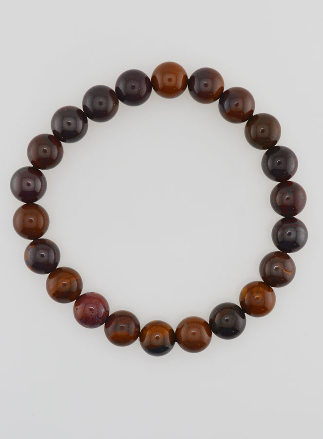 Bracelet en Oeil de Fer AA – 8 mm (pic 1)