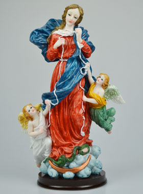 Statue Vierge Marie Qui Défait Les Noeuds - 30cm (pic 1)