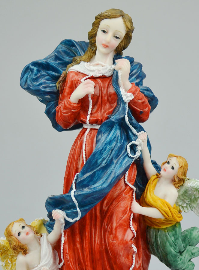 Statue Vierge Marie Qui Défait Les Noeuds - 30cm (pic 3)