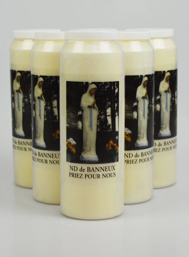 6 Bougies de Neuvaine Notre Dame de Banneux (pic 1)