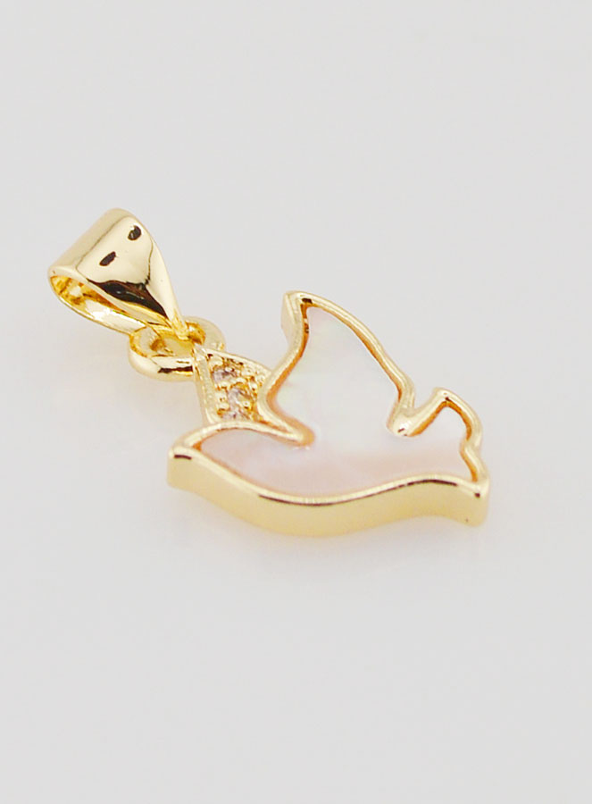 Pendentif Colombe Esprit Saint - 12mm (pic 3)