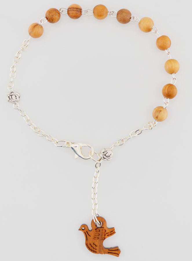 Bracelet de Confirmation - Colombe de l'Esprit Saint (pic 1)
