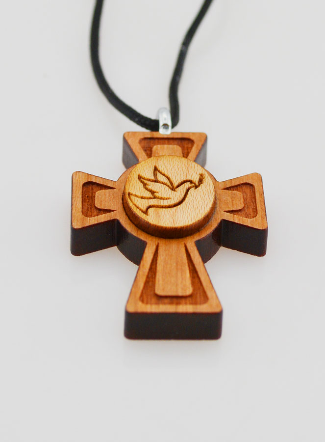 Pendentif Souvenir de Confirmation - Colombe (pic 2)