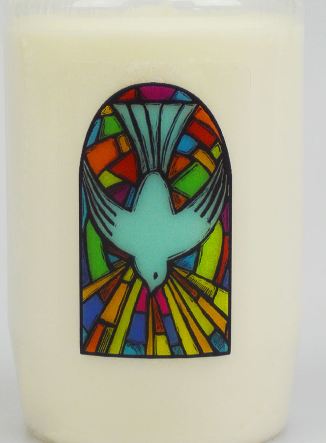 Bougie Souvenir de Confirmation - Saint Esprit (pic 3)