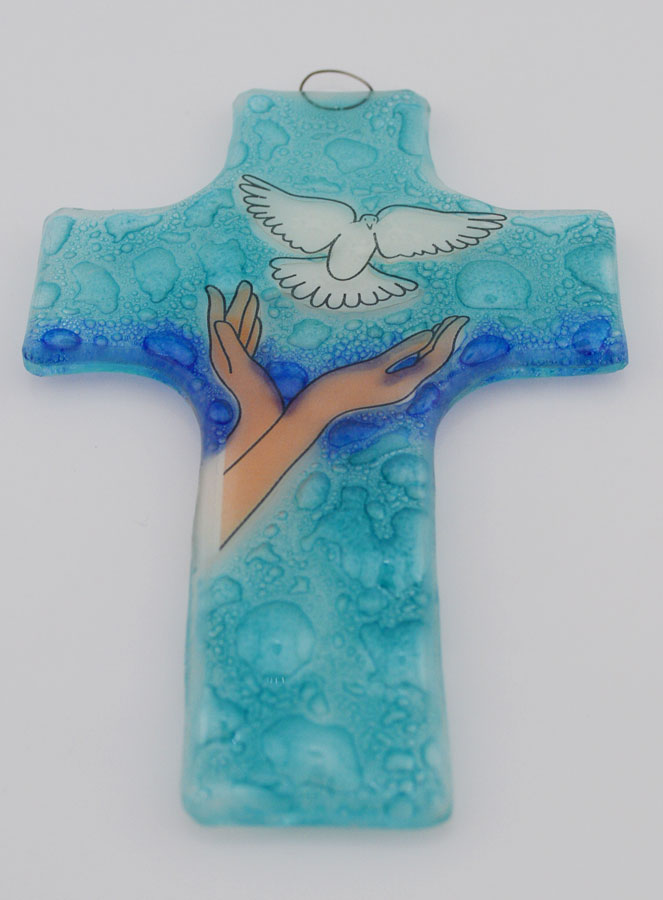 Croix Souvenir de Confirmation - Saint Esprit (pic 2)