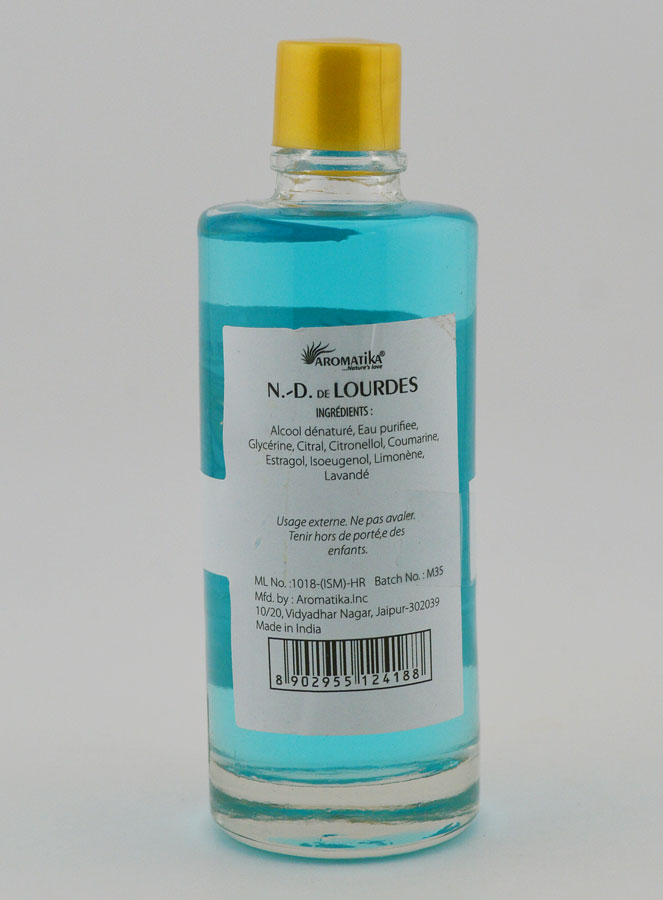 Lotion Parfumée 50ml - Notre Dame de Lourdes (pic 2)