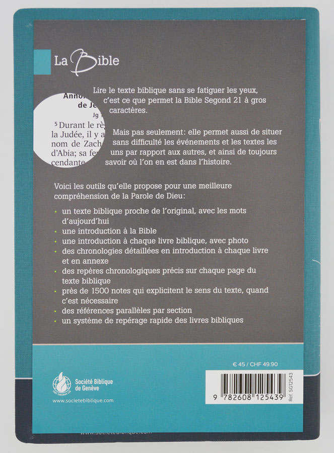 Bible Segond - Gros Caractères (pic 2)
