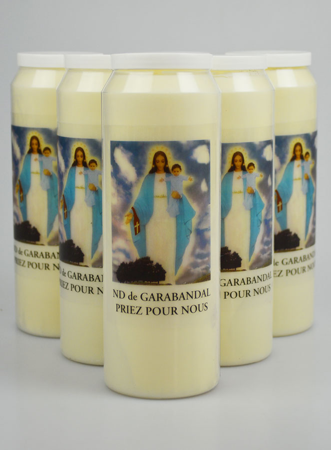 Lot de 6 Bougies de Neuvaine Notre Dame de Garabandal (pic 1)