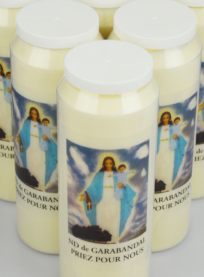 Lot de 10 Bougies de Neuvaine Notre Dame de Garabandal (pic 4)