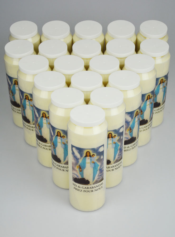 Lot de 20 Bougies de Neuvaine Notre Dame de Garabandal (pic 2)