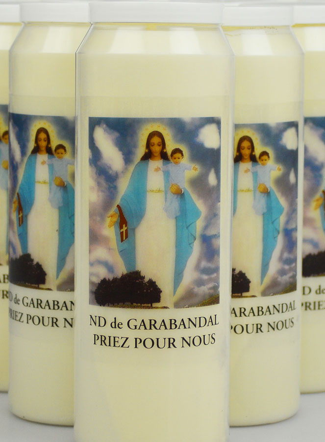 Lot de 20 Bougies de Neuvaine Notre Dame de Garabandal (pic 3)