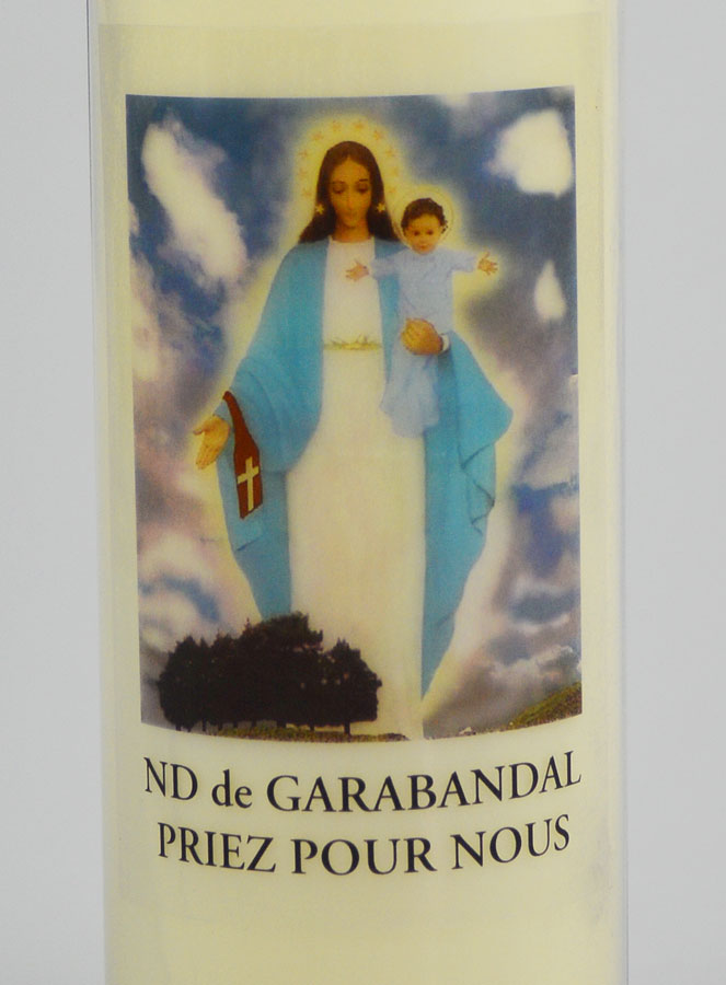 Bougie de Neuvaine Notre Dame de Garabandal (pic 3)