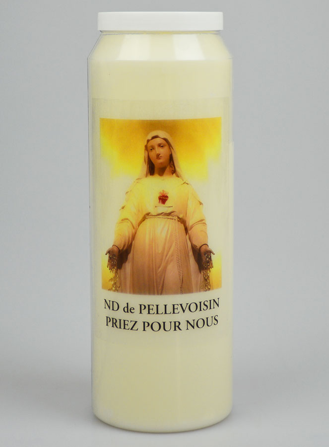 Bougie de Neuvaine à Notre Dame de Pellevoisin (pic 1)