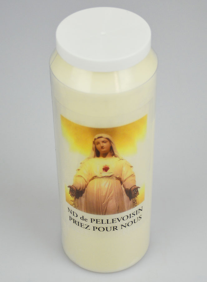 Bougie de Neuvaine à Notre Dame de Pellevoisin (pic 2)