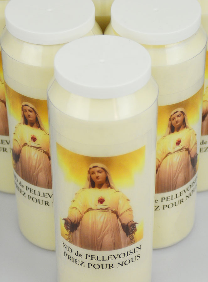 6 Bougies de Neuvaine Notre Dame de Pellevoisin (pic 4)