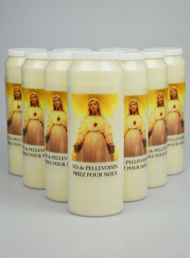 10 Bougies de Neuvaine Notre Dame de Pellevoisin (pic 1)