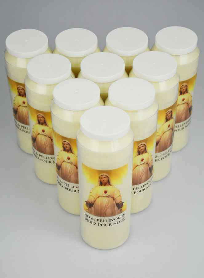 10 Bougies de Neuvaine Notre Dame de Pellevoisin (pic 2)