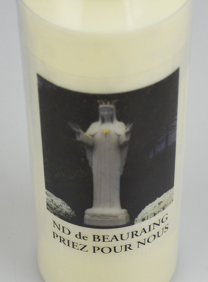 Bougie de Neuvaine Notre Dame de Beauraing (pic 4)