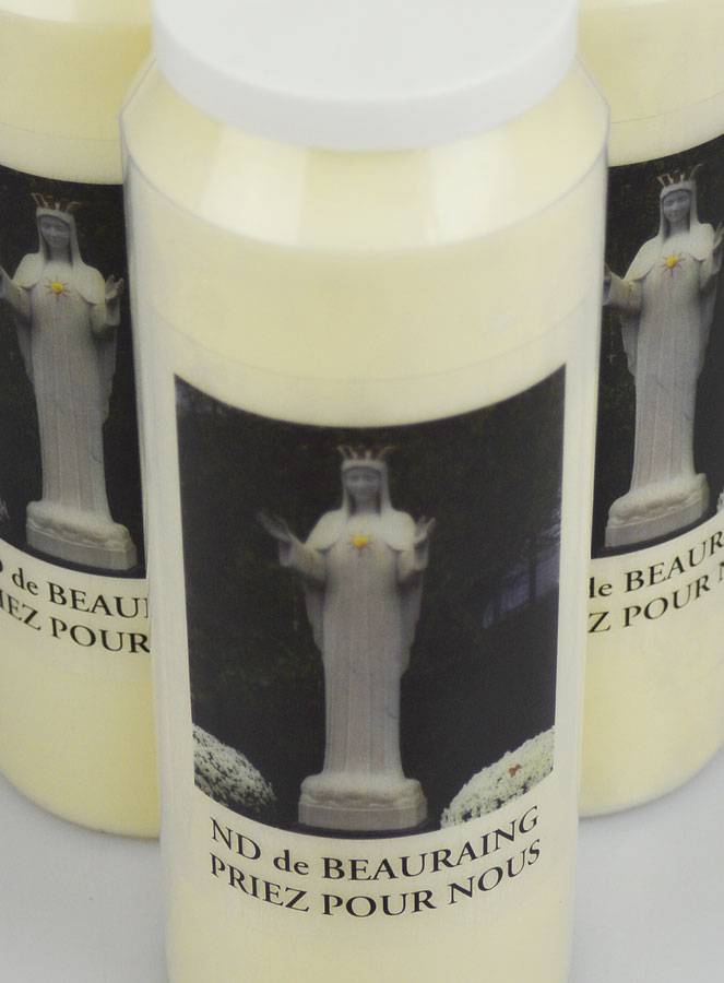 Lot de 3 Bougies de Neuvaine Notre Dame de Beauraing (pic 4)