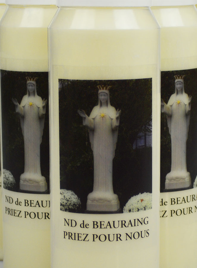 Lot de 6 Bougies de Neuvaine Notre Dame de Beauraing (pic 3)