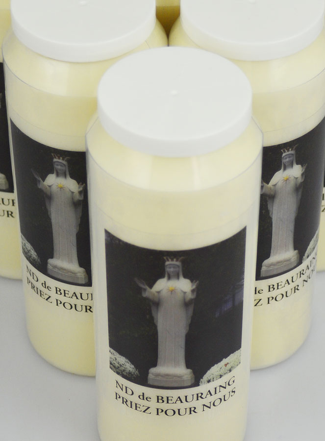 Lot de 6 Bougies de Neuvaine Notre Dame de Beauraing (pic 4)