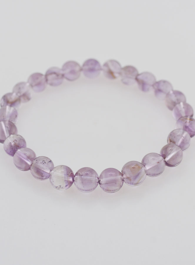 Bracelet en Pierre Naturelle d'Amétrine AAA - 8mm (pic 2)