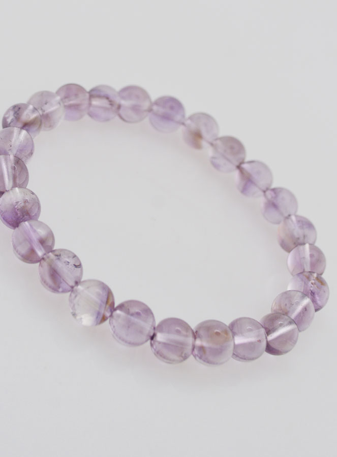 Bracelet en Pierre Naturelle d'Amétrine AAA - 8mm (pic 3)