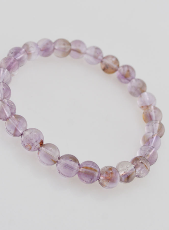 Bracelet en Pierre Naturelle d'Amétrine AAA - 7mm (pic 3)