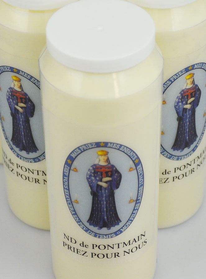 Lot de 6 Bougies de Neuvaine Notre Dame de Pontmain (pic 4)