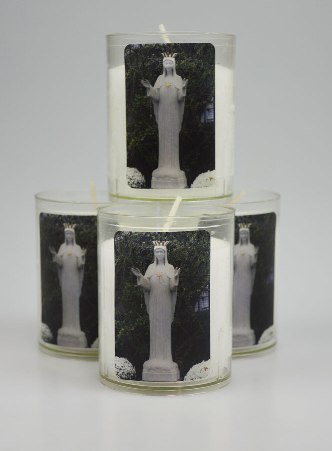 Lot de 4 Bougies Veilleuses ND de Beauraing (pic 1)