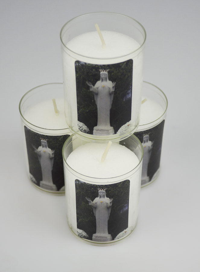 Lot de 4 Bougies Veilleuses ND de Beauraing (pic 2)