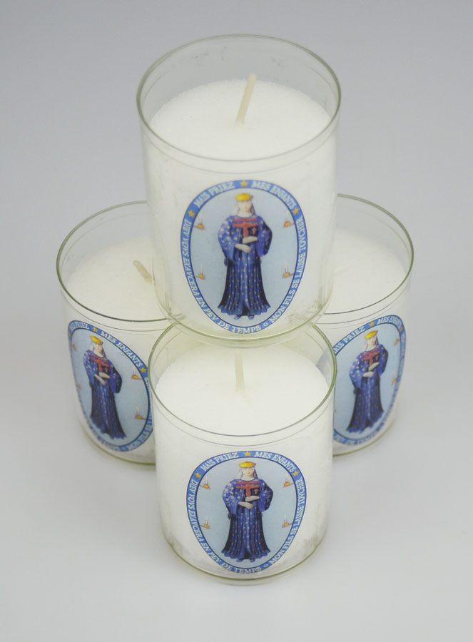 Lot de 4 Bougies Veilleuses ND de Pontmain (pic 2)
