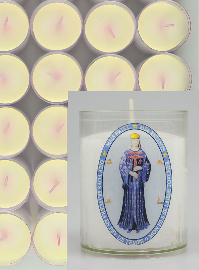 Lot de 24 Bougies Veilleuses ND de Pontmain (pic 3)