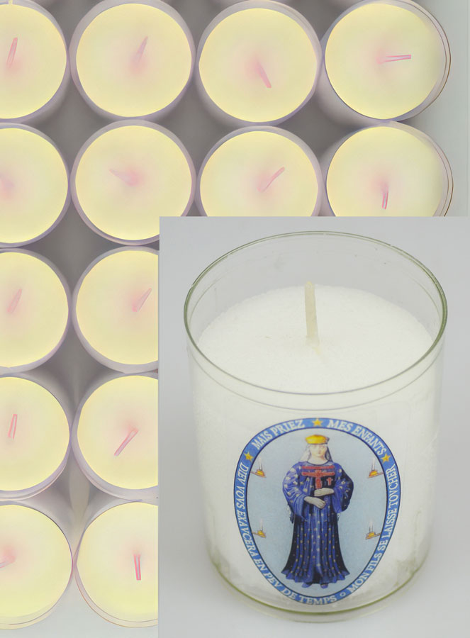 Lot de 24 Bougies Veilleuses ND de Pontmain (pic 4)
