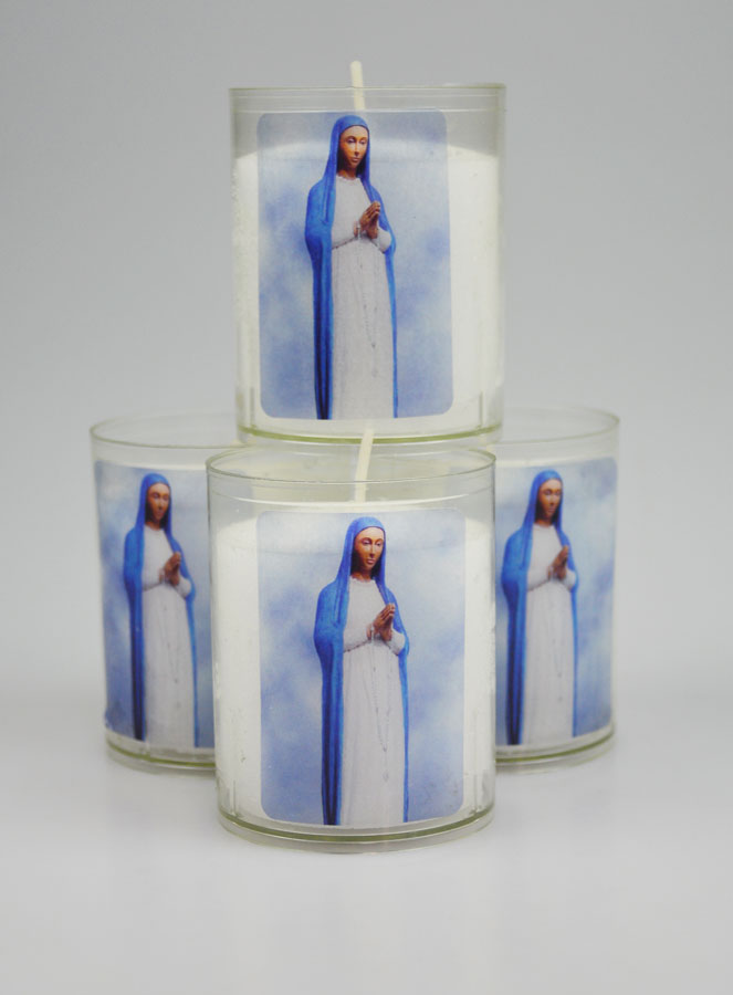 Lot de 4 Bougies Veilleuses ND de Kibeho (pic 1)