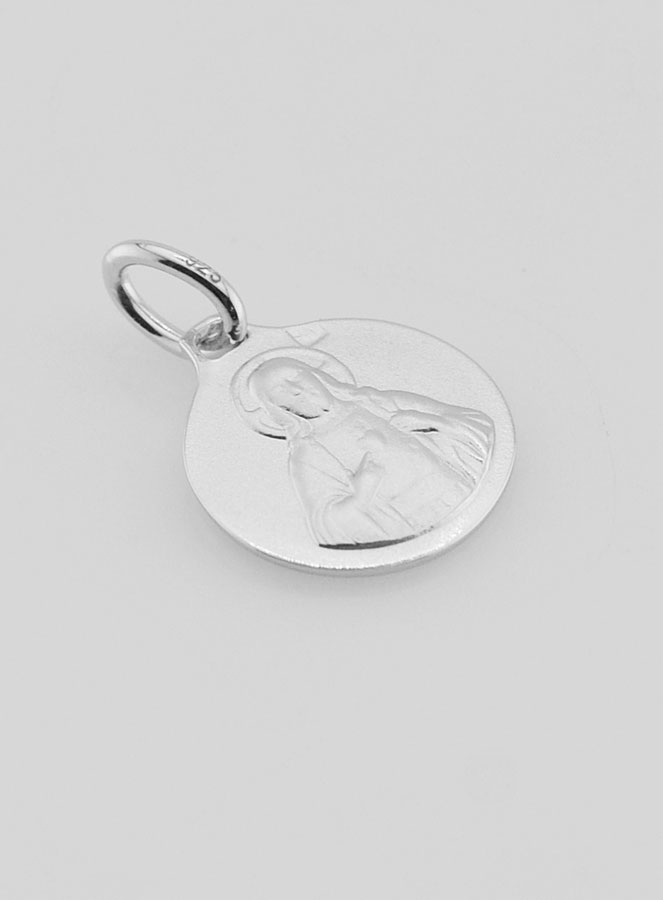 Médaille du Scapulaire en Argent - 14mm (pic 3)