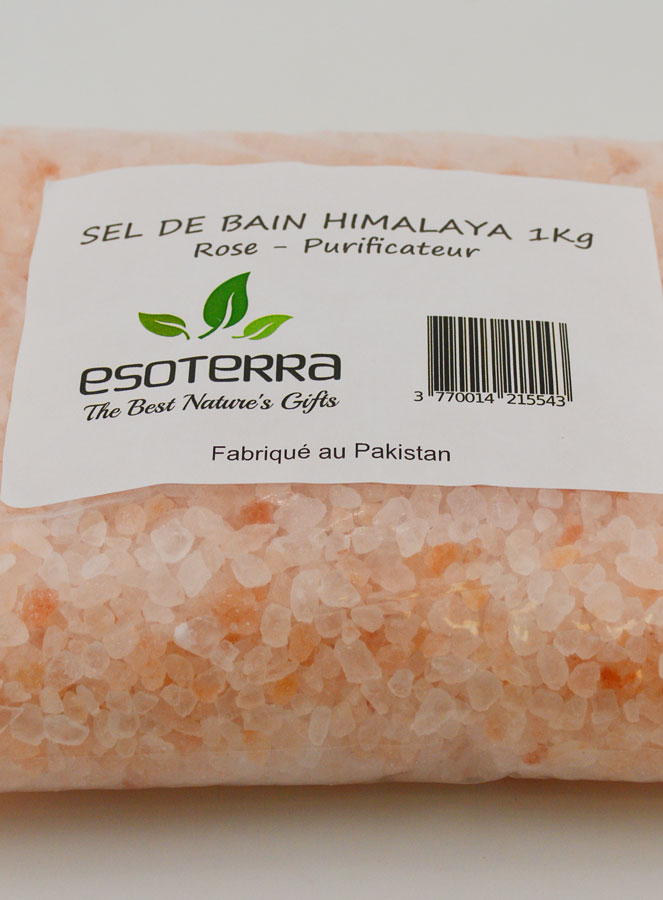 Sel de Bain Rose de l'Himalaya - 1kg (pic 2)