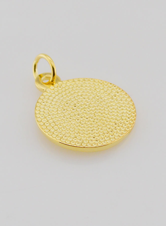 Médaille Plaqué Or Père Laval - 18mm (pic 4)