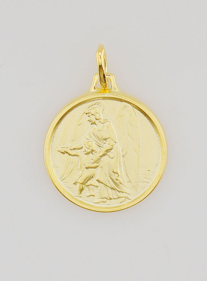 Cadeau de Baptême - Médaille Mon Ange Gardien (pic 1)