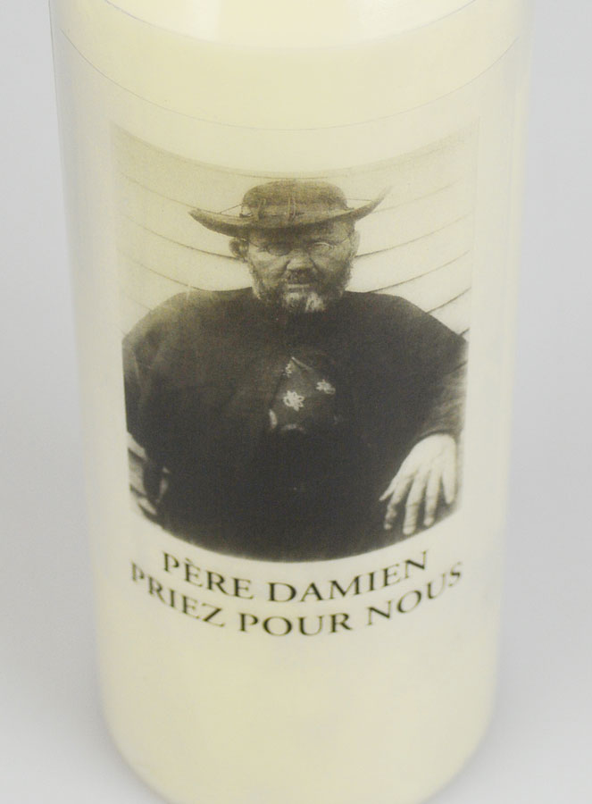 Bougie de Neuvaine Père Saint Damien (pic 4)