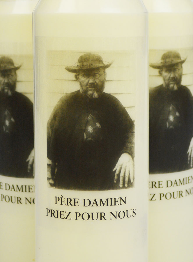 Lot de 6 Bougies de Neuvaine au Père Damien (pic 3)