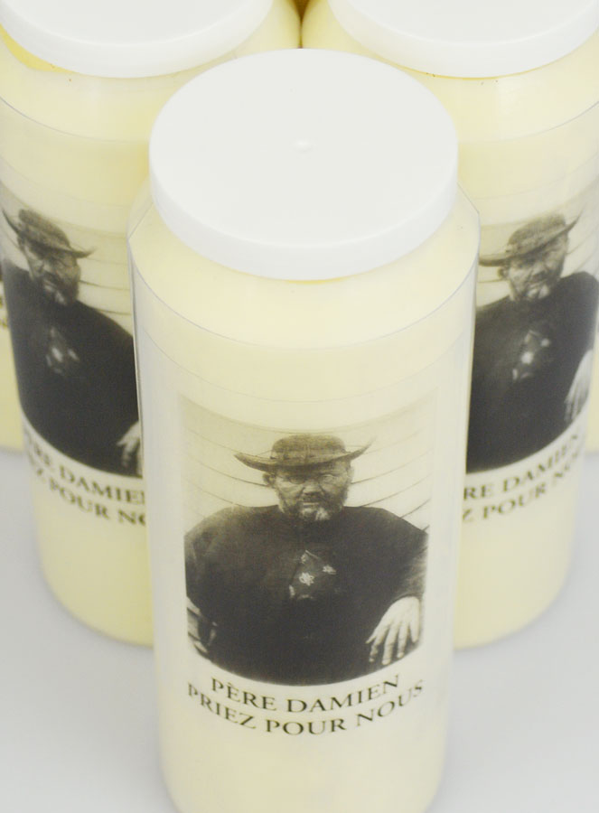 Lot de 6 Bougies de Neuvaine au Père Damien (pic 4)