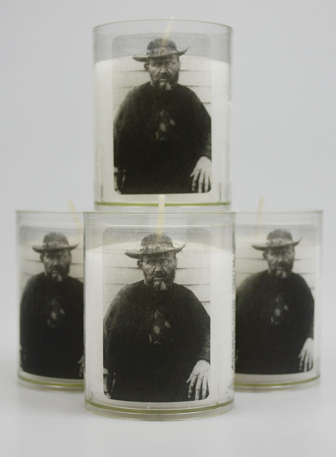 Lot de 4 Bougies Veilleuses Père Damien (pic 1)