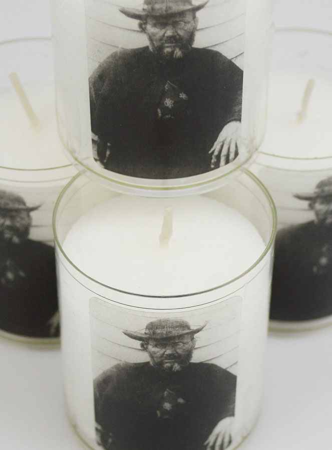 Lot de 4 Bougies Veilleuses Père Damien (pic 4)