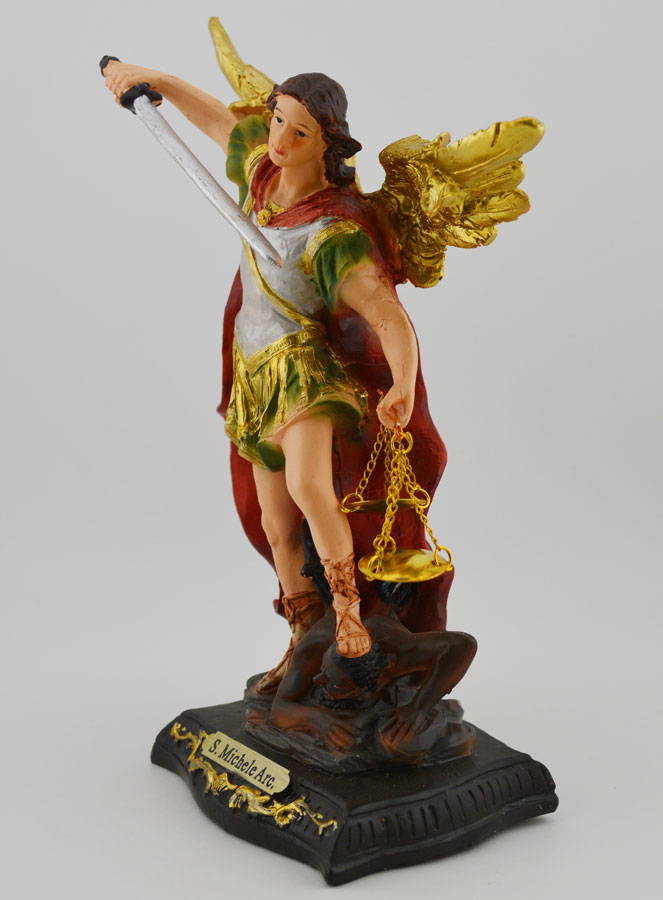 Statue Religieuse de Saint Michel  Archange - 20 cm (pic 2)