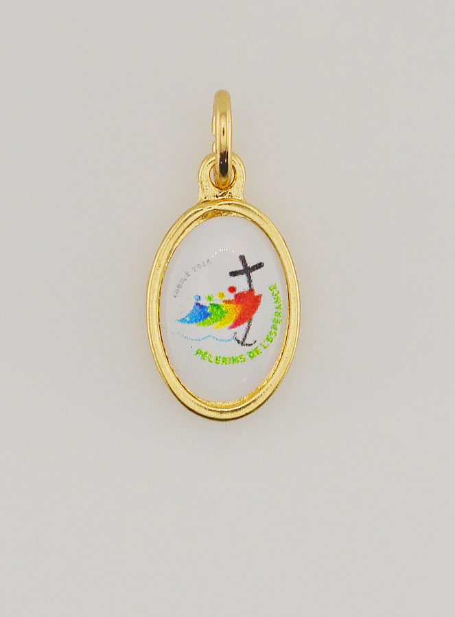 Médaille Jubilé 2025 Dorée - 15mm (pic 1)