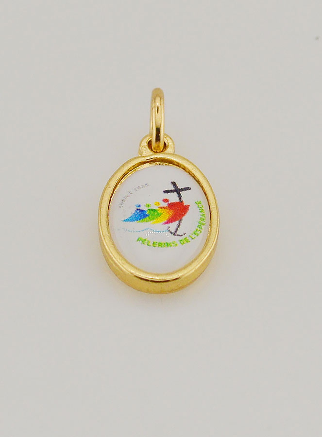 Médaille Jubilé 2025 Dorée - 15mm (pic 2)